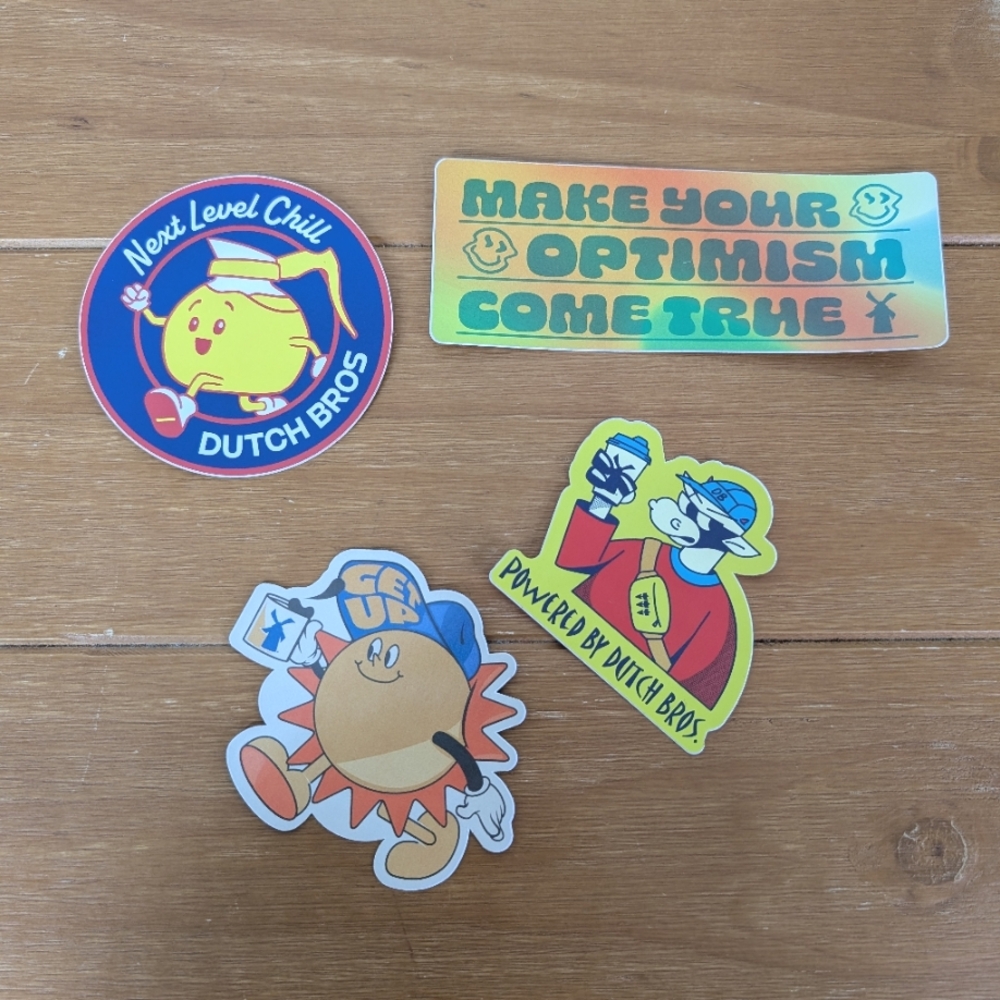Dutch Bros Official Stickers